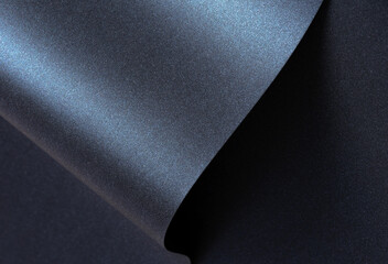 Luxurious blue paper background with a midnight blue gradient and glossy sheen. Smooth and