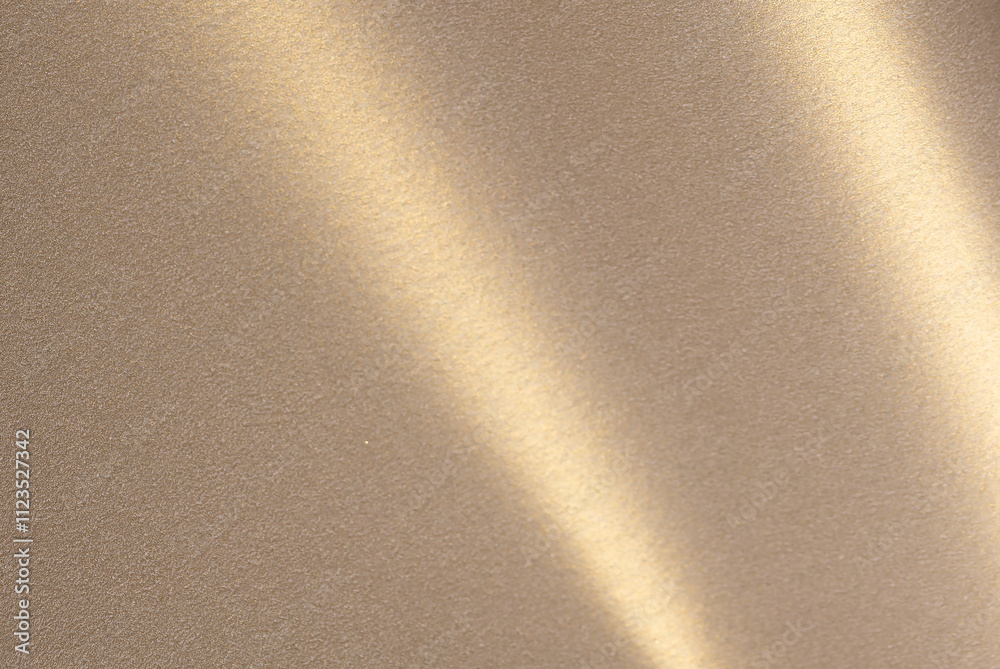 Poster Luxurious paper background with a soft monochrome gradient in warm taupe and champagne tones. Smooth