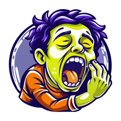 A flat striker of yawning character 