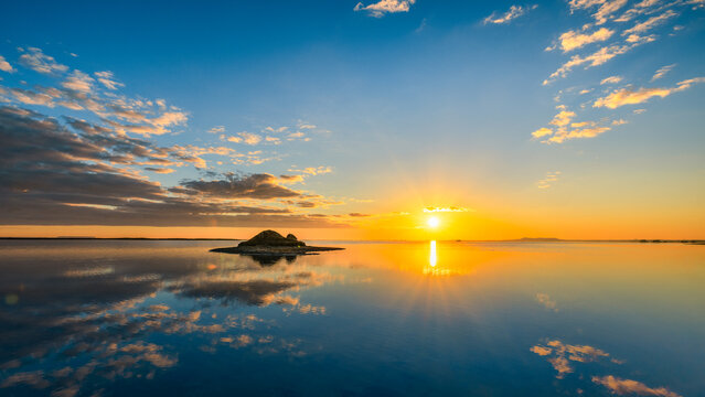 Serene Sunrise from Siwa Oasis