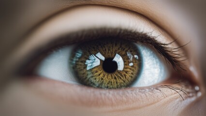 Naklejka premium eye of the person