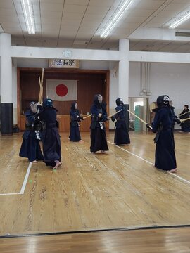 Schwertkampf, Japan, Asien, Samurai, Ninja, Kampfsport, Duell, Schwerter, Schwert