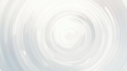 Obraz premium Faded light circles. White ambient overlays with concentric circles fading out, evoking a dreamy and ethereal atmosphere, achieved in perfect clarity and sharpness, 4K UHD