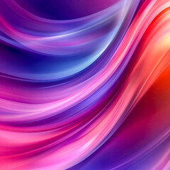 Dynamic abstract background featuring smooth, flowing shapes in vibrant colors and soft gradients