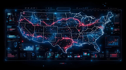 layout design showcases detailed map election night featuring real time results candidate images and performance statistics. dynamic elements enhance viewer engagement.