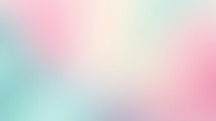 Obraz premium Vaporwave colors. Vintage-inspired iridescent gradient featuring pink and mint hues, emphasizing tranquility and modernity, perfectly smooth without any noise, in high resolution 4k UHD.