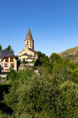 sant peir de gessa church on the hill