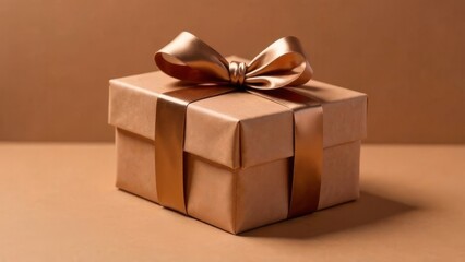 Obraz premium The gift is wrapped in the color of the year 