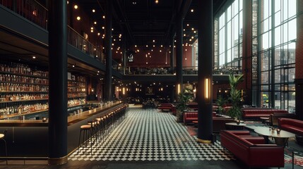 Grandiose Speakeasy Bar: Luxurious Interior Design