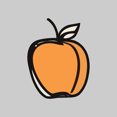 Hand-Drawn Vector Illustrations of Fresh Fruits - Colorful and Artistic Design