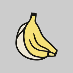 Hand-Drawn Vector Illustrations of Fresh Fruits - Colorful and Artistic Design