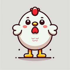 Cute chick vector, suitable for pamphlet, clothing, packaging and food business designs