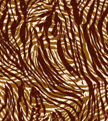 new modern animal pattern, leopard, zebra, abstract, print, colorfull, nature design  © isa