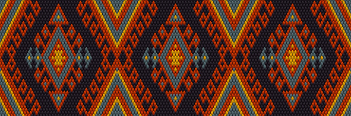   Pattern, ornament,  tracery, mosaic ethnic, folk, national, geometric  for fabric, interior, ceramic, furniture in the Latin American style.