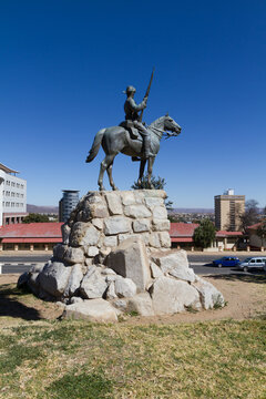 Reiterdenkmal in Windhuk, Namibia (2011)