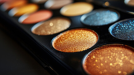 Makeup Palette for Beauty Product Advertising and Editorial Photography
