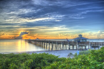 Juno Beach Pier Sunrise