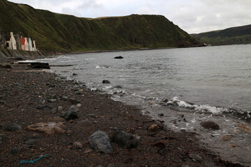 Small fishing village of Crovie - Aberdeenshire - Scotland - UK © Collpicto