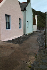 Small fishing village of Crovie - Aberdeenshire - Scotland - UK © Collpicto