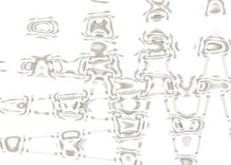 Fototapeta premium An abstract transparent iridescent color blur design element.