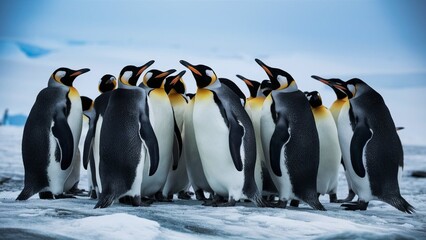 High-quality penguin images showcasing adorable poses in natural habitats. Perfect for creative projects, blogs, marketing campaigns, and more. Enhanced license available