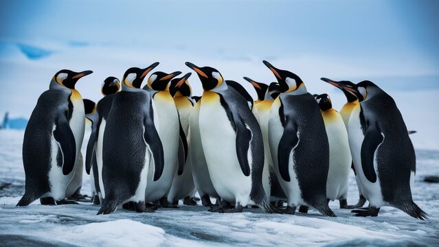 High-quality penguin images showcasing adorable poses in natural habitats. Perfect for creative projects, blogs, marketing campaigns, and more. Enhanced license available