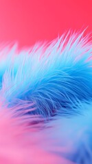 Obraz premium Plush installation, Winter warm, soft fluffy, comfortable, Christmas, background, red color, purple, festive atmosphere, warm, warm, knitting, gifts, festive, shoes, isolating, pink, shoes, clothes, 