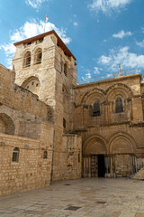 Church of the Holy Sepulchre in Jerusalem. Holy Land. Israel
