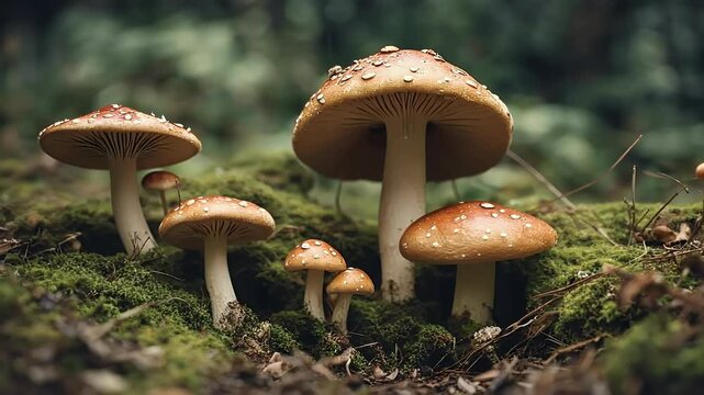 toadstool champignon philippe mushroom collection boletus poisonous millot fungal season autumn morel vintage forest
