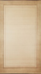 Fototapeta premium Cream Beige Textured Rug Design