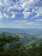 view from the mountain