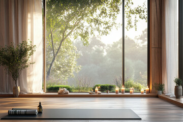 couple looking out window