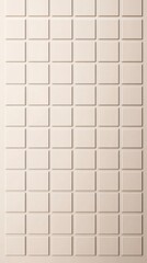 Beige Square Pattern Wall Design