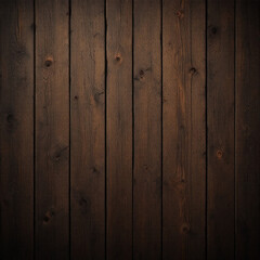 Obraz premium Texture de planches en bois sombre pour fond rustique ou design graphique