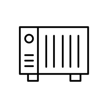 recommend clip art: Conditioner heater icon Outline vector for web ui