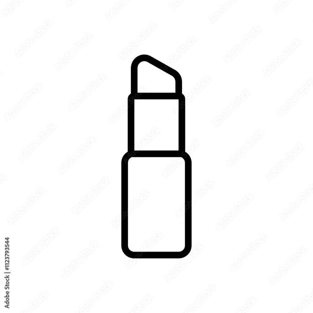 Poster Lip balm icon Outline vector for web ui