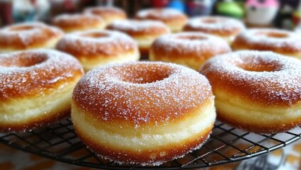 delicious sugar donuts
