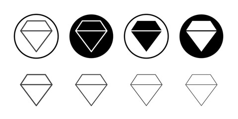 Value icon Thin outline art symbol