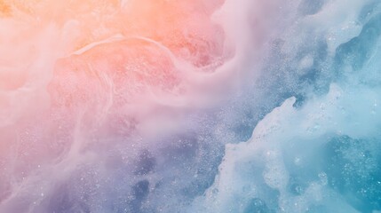 Obraz premium Abstract Pastel Foam Texture Background Image