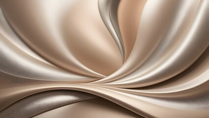 Fototapeta premium elegant abstract beige and silver metallic background for corporate or artistic purposes