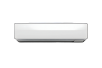 Sleek split air conditioner unit, modern design