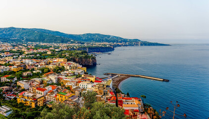 The Amalfi Coast Near Sorrento