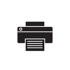 Copy, device, printer icon.vector flat black trendy style illustration for web and app..eps