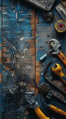 Professional Handyman Services. Creative Business Card Design