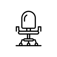 Chair icon symbol vector image illustration
