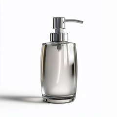 Obraz premium soap dispenser isolated on white background