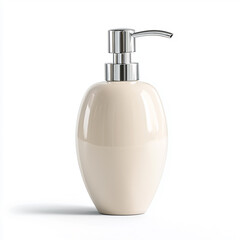 Obraz premium soap dispenser isolated on white background