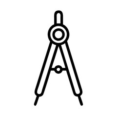 illustration of a compass