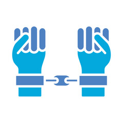 Fototapeta premium Slavery Icon