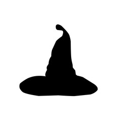 Witch magic hat vector